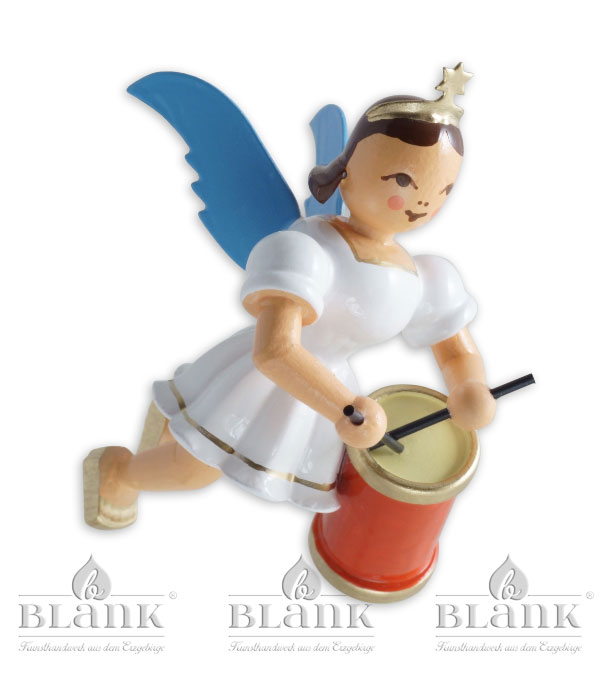 Schwebeengel farbig Langtrommel
