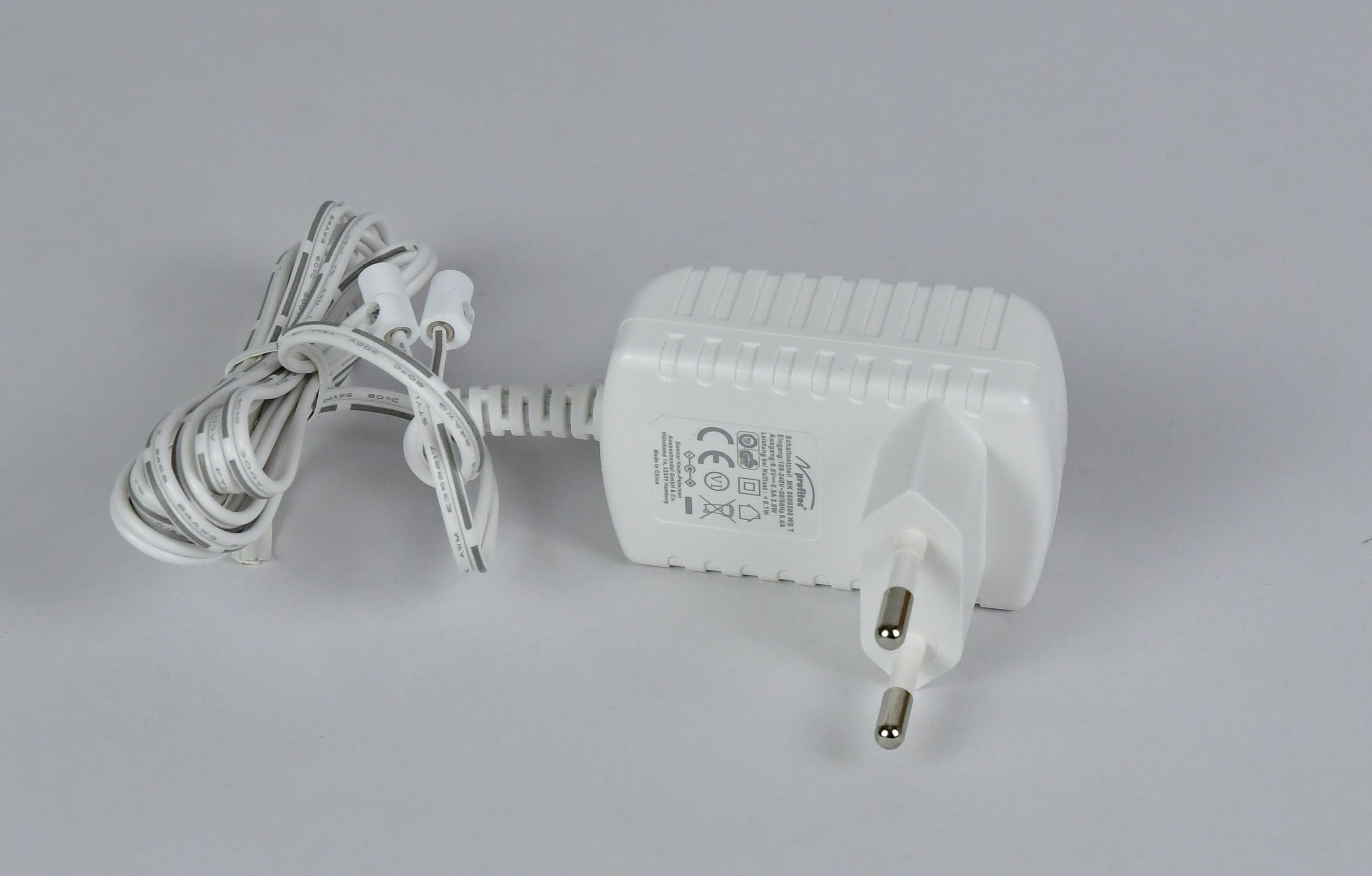 Netzgerät 6v/500mA-weiß mit Timer für Sterne A1e,b/i1/Miniatur Innengebrau