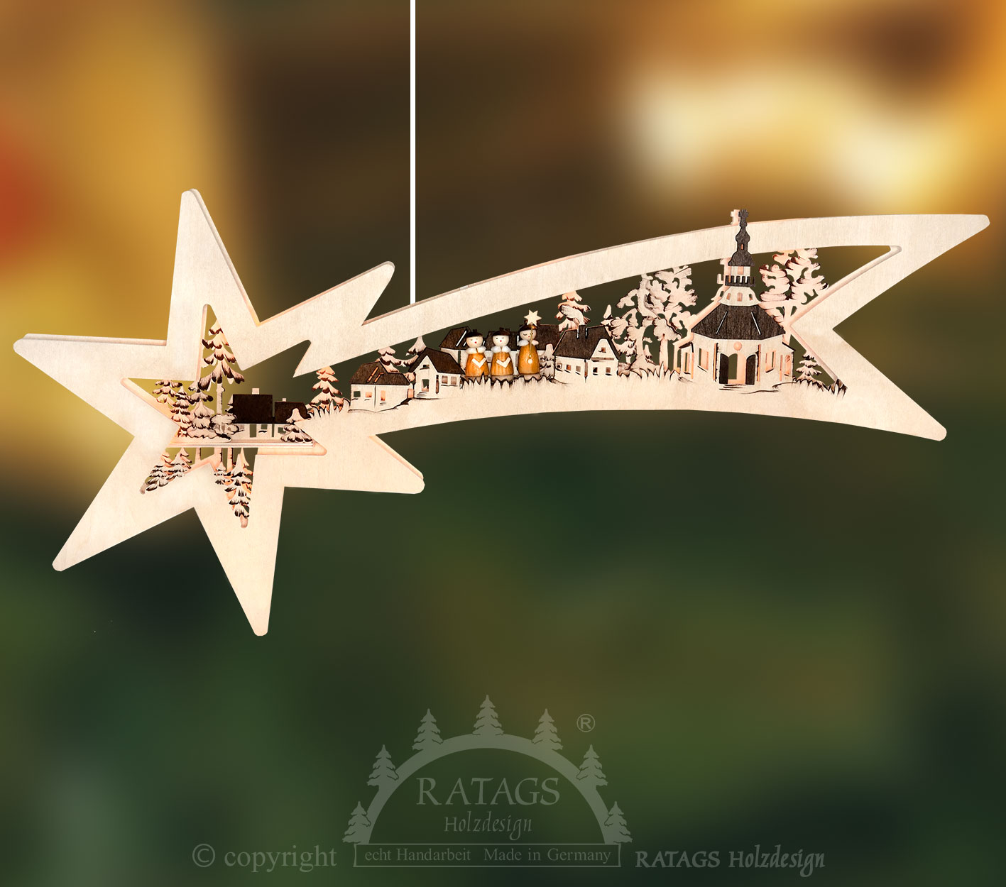 FB/B Sternschweif Dorf Seiffen brown LED strip