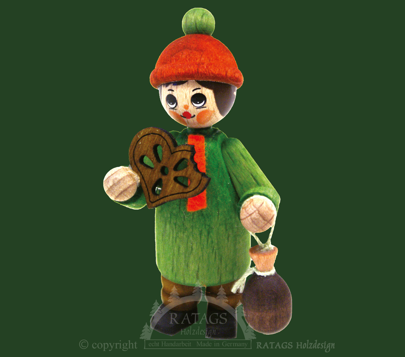 Figur, Hänsel mit Pfefferkuchen