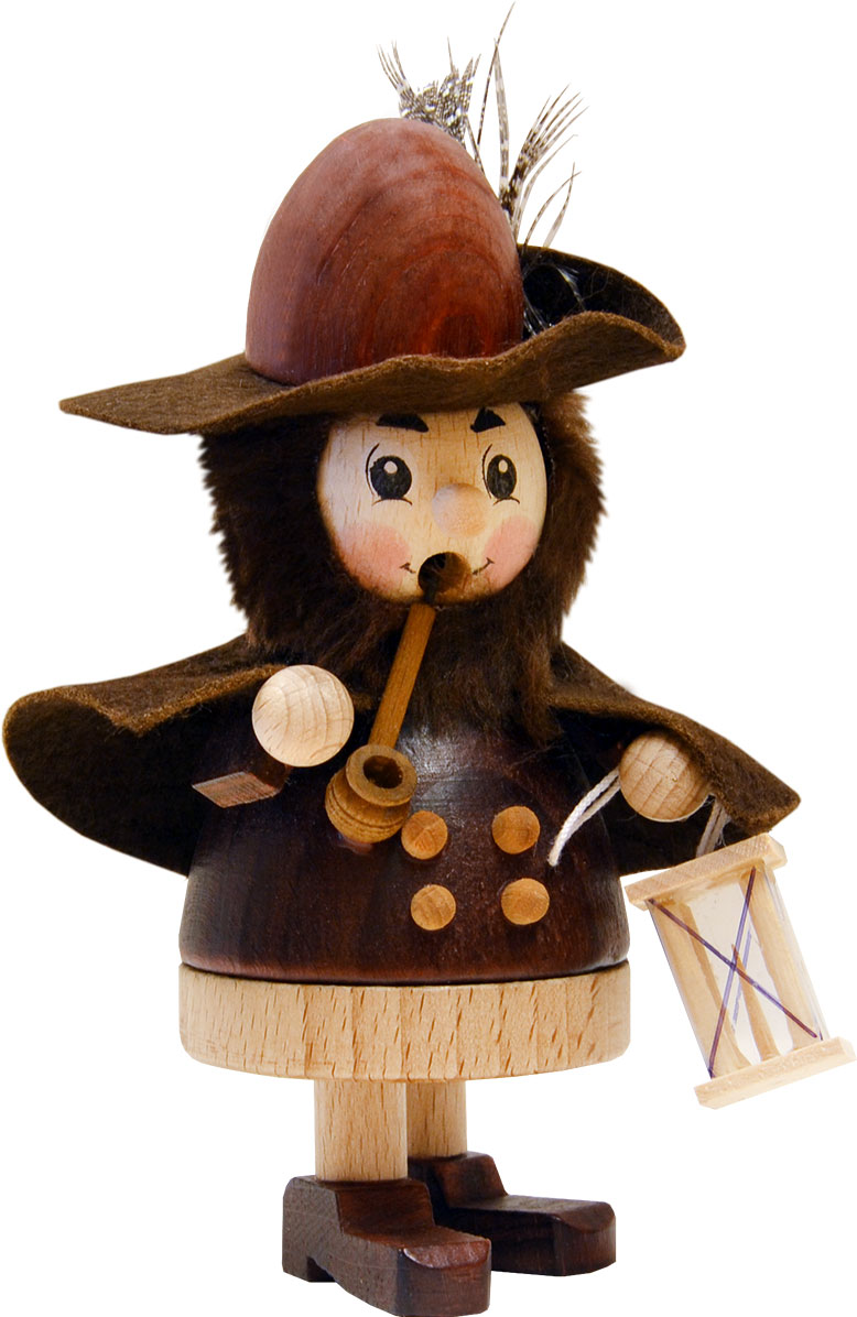 Räuchermännchen, Nachtwächter, braun Räuchermännchen, Nachtwächter, braun