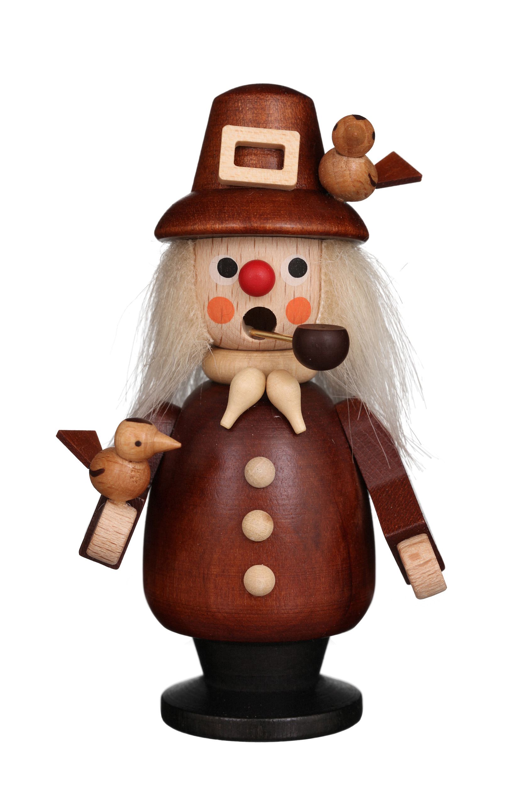 Räuchermann Vogelfreund natur 10,8 cm Räuchermann Vogelfreund natur 10,8 cm