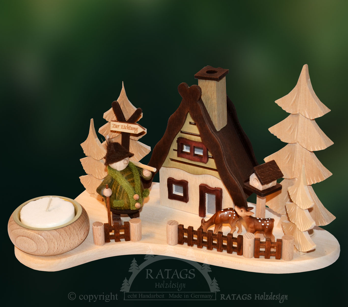 Valokehät, Zur Lichtung