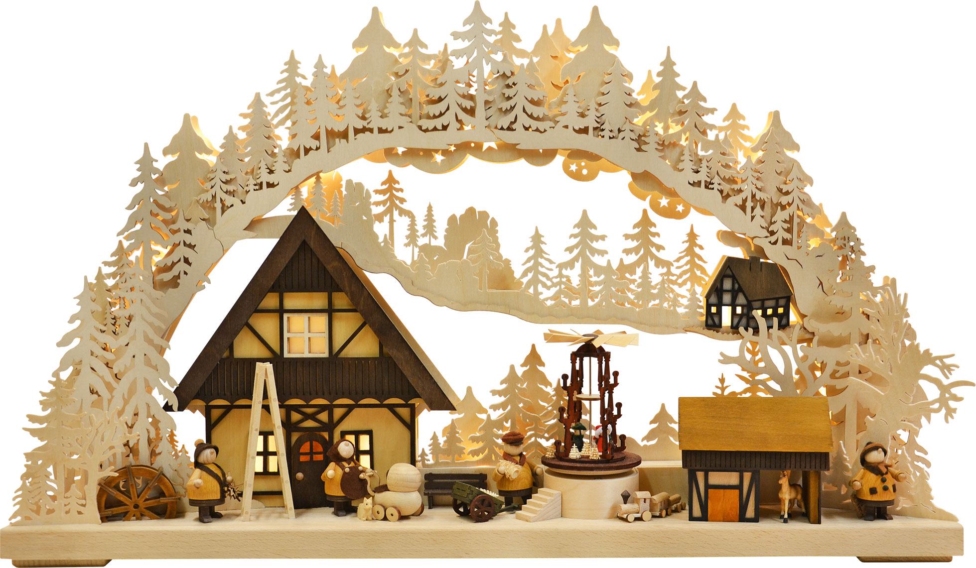 3D candle arch, large, home decoration