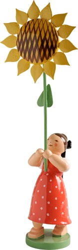 Mädchen mit Sonnenblume