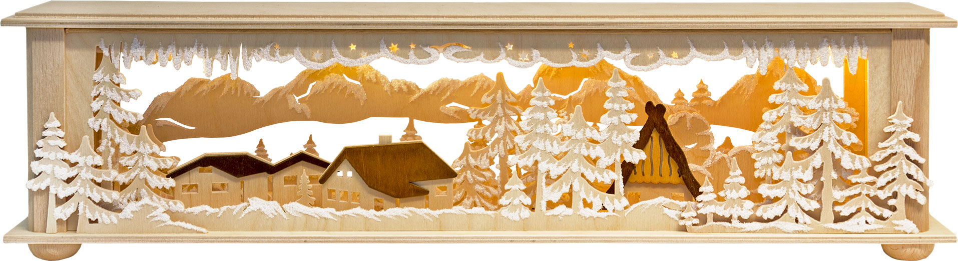 Room light, small, cottage, hoarfrost