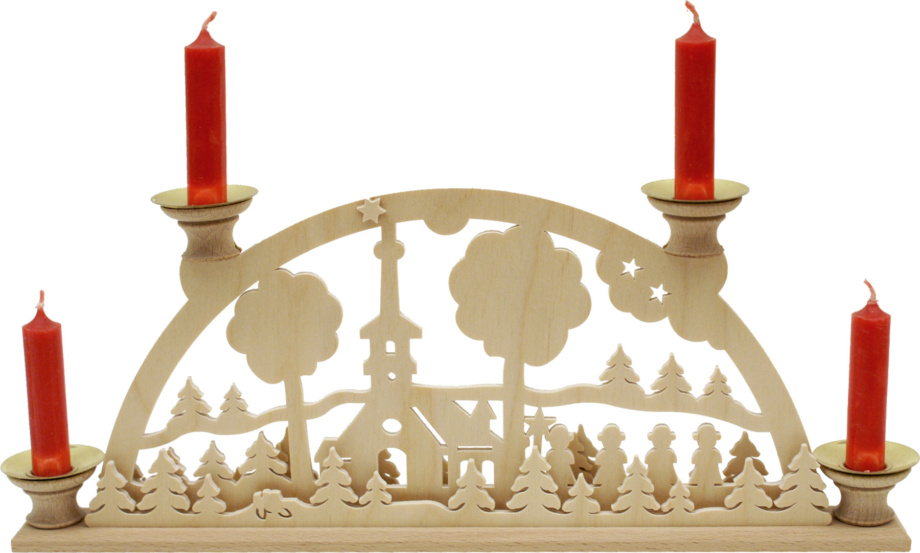 Table candle arch for crafting, small, forest animals