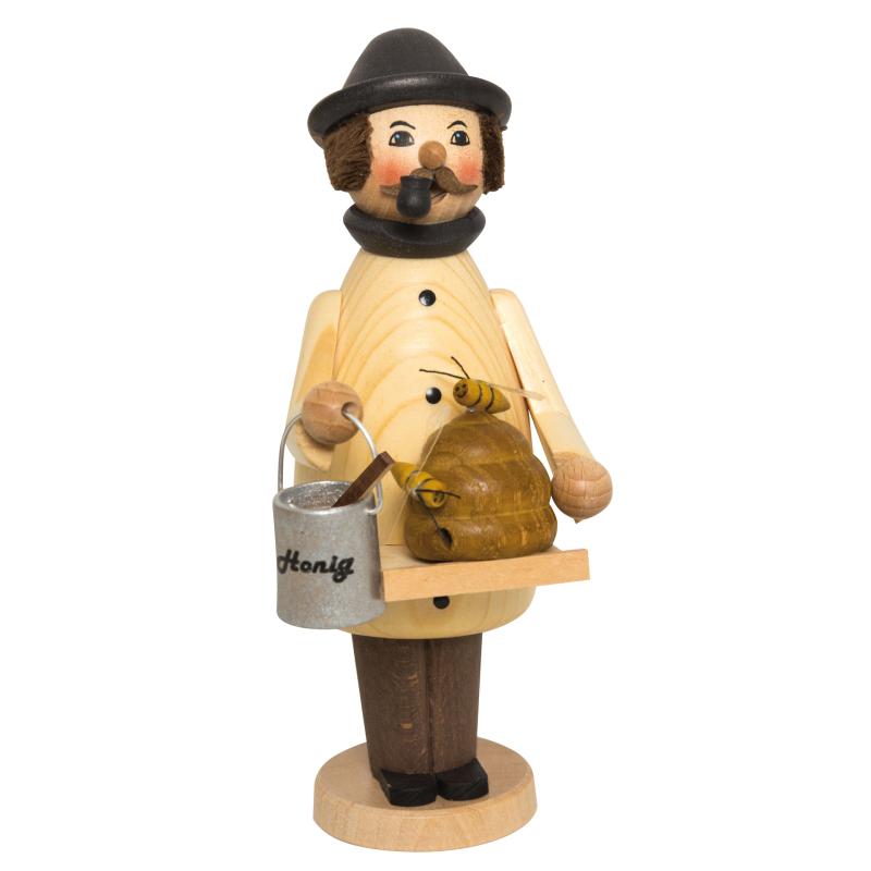 Røgelsefigurer, biavler natur ca. 17 cm