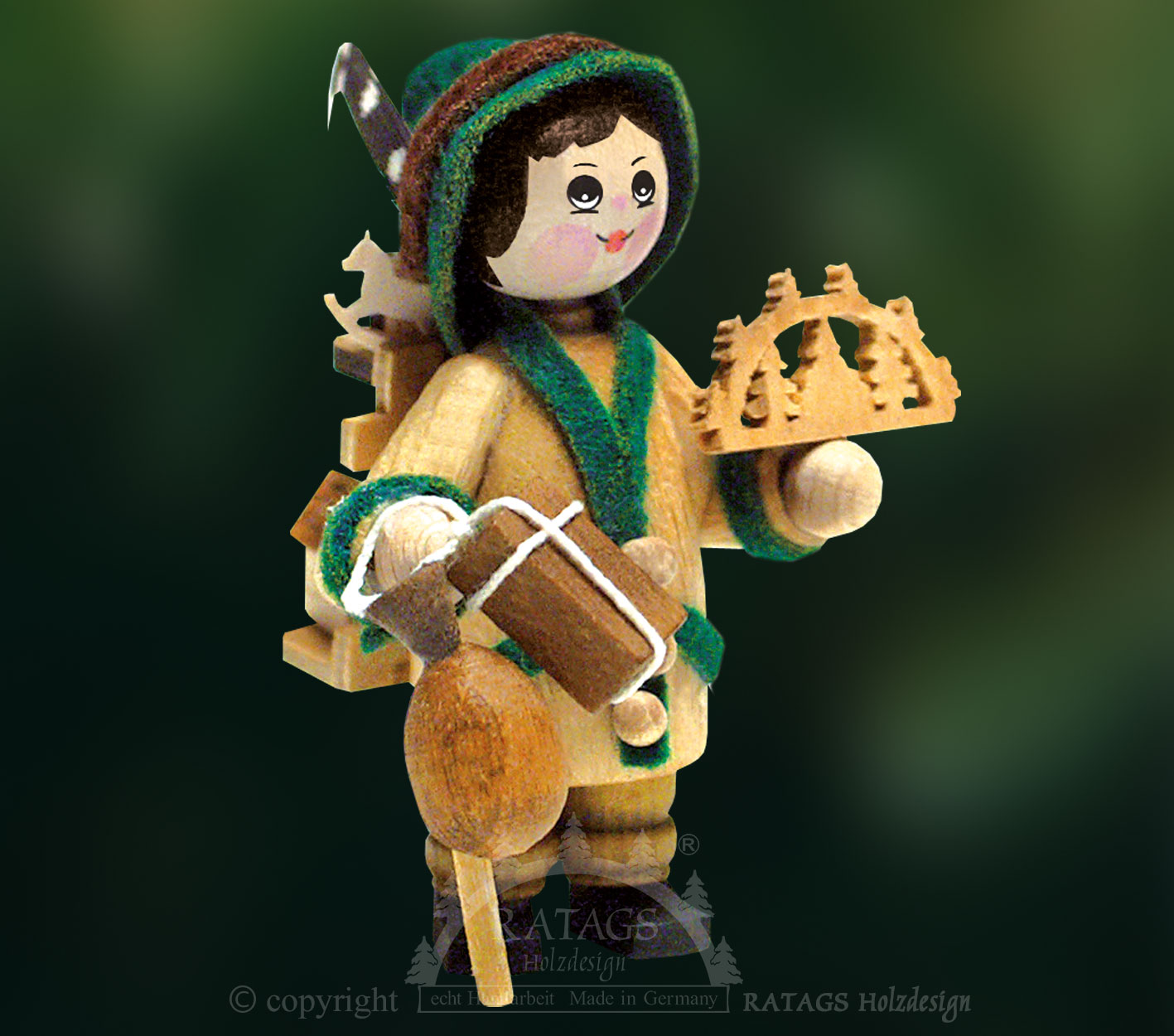 Figur, Erzgebirgsverkäufer