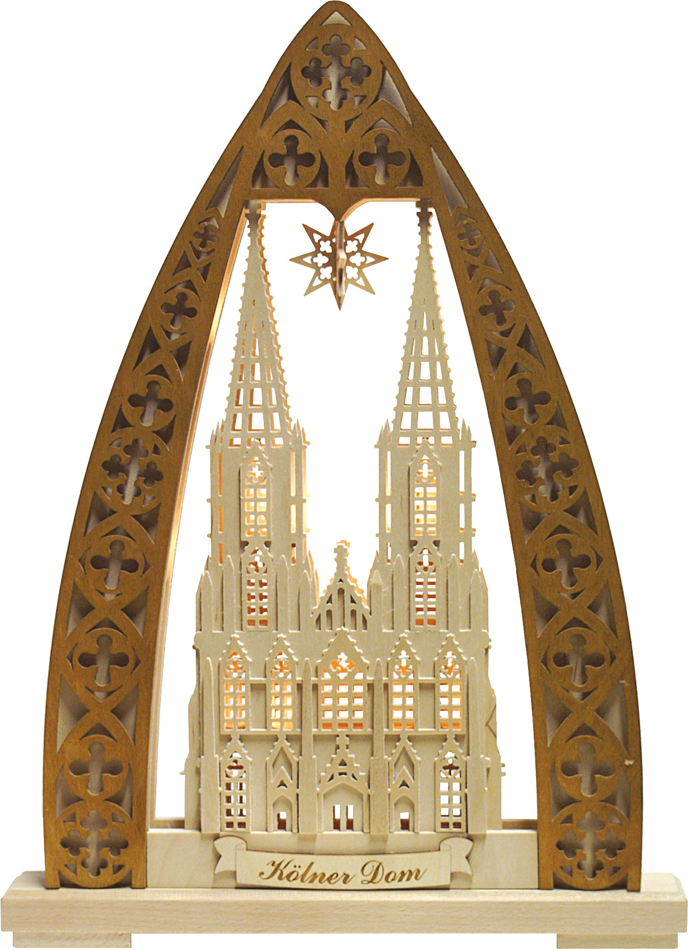 3D candle arch, small, Cologne Cathedral