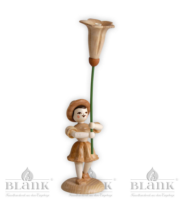 Blumenkind mit Enzian