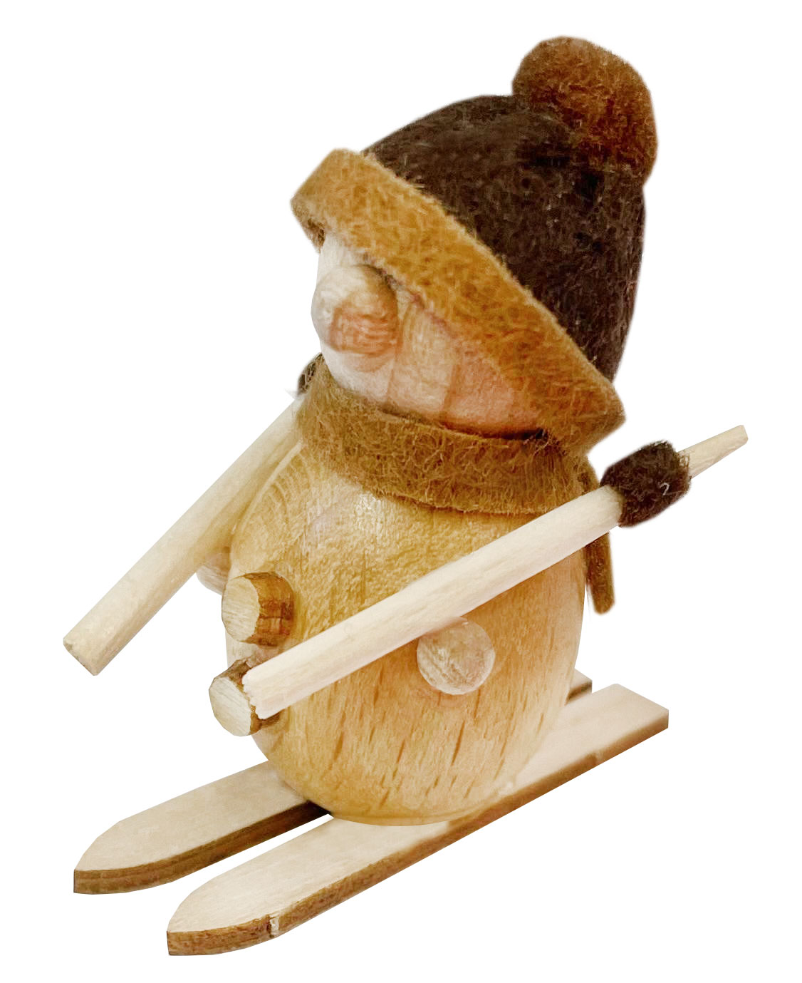 Schneemann mini, auf Ski 3,5 cm
