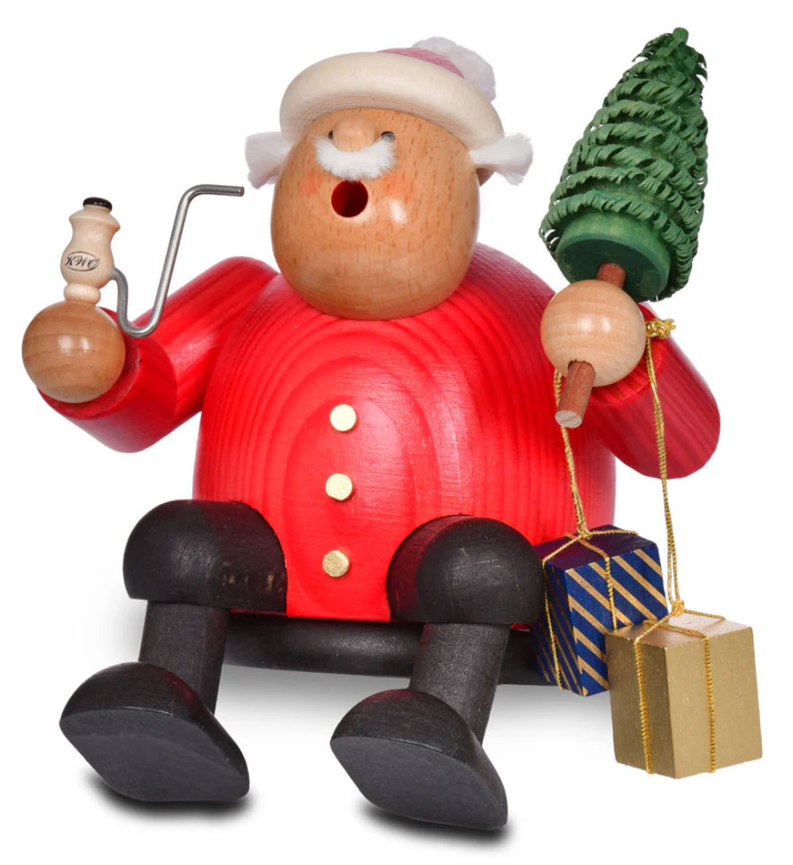 Weihnachtsmann, Kantenhocker, Räuchermann