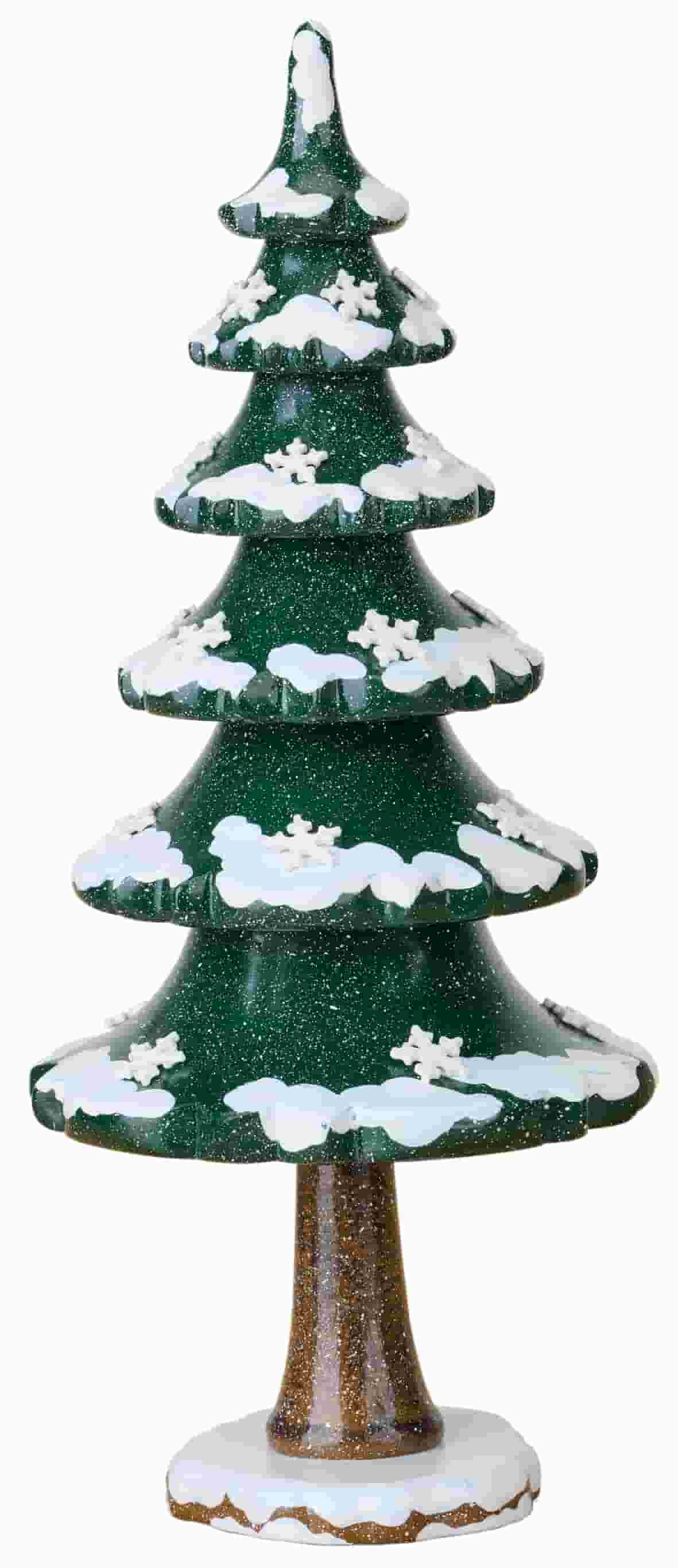 Wiki Winterbaum mit Schneekristall