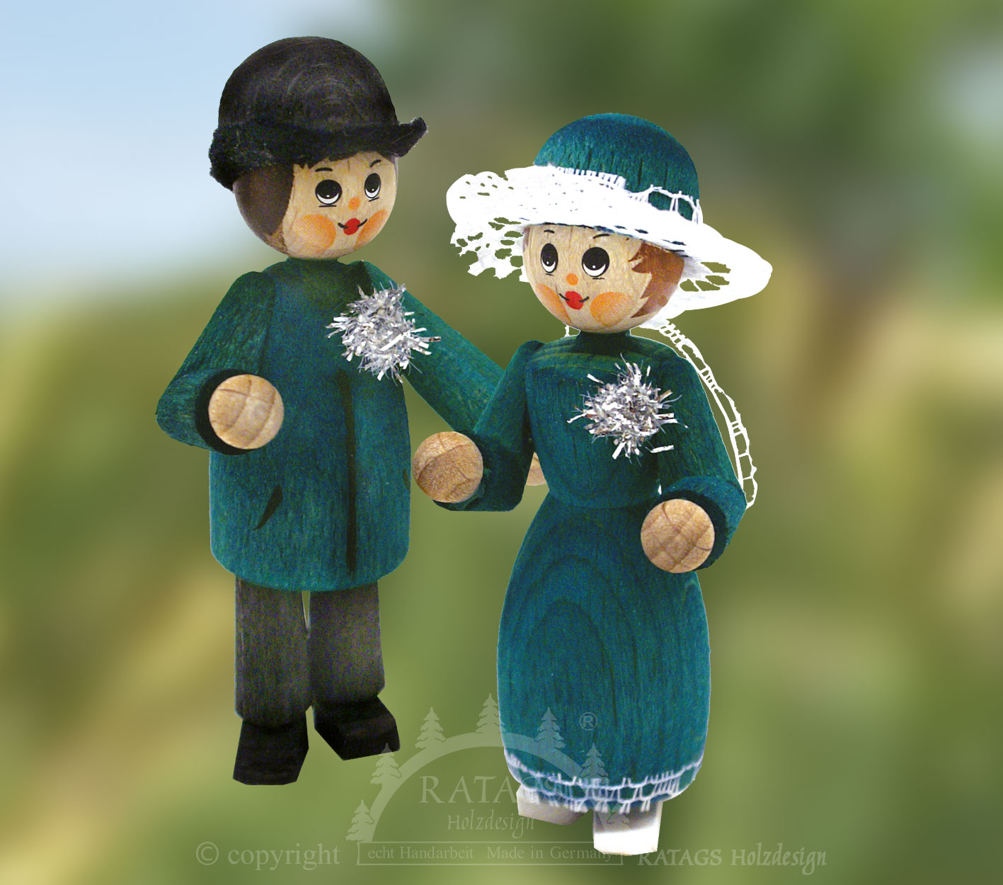 Silberhochzeitspaar Silberhochzeitspaar