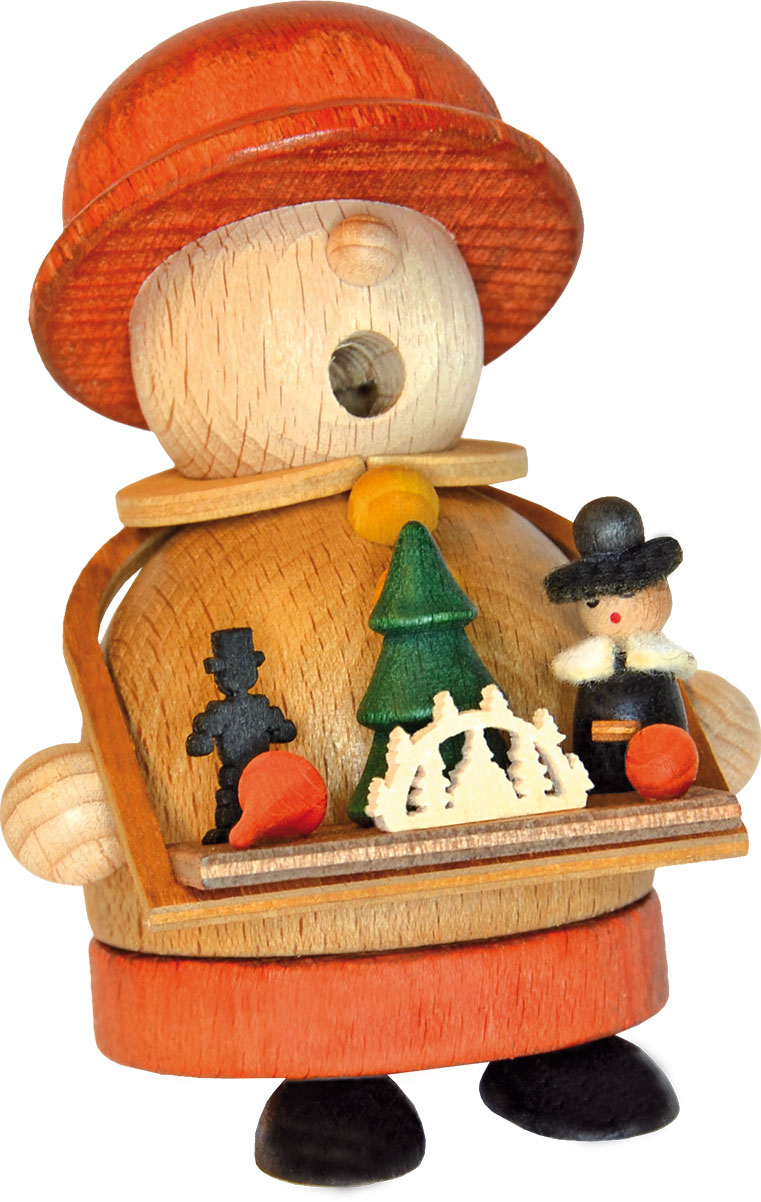 Incense burner, Striezel seller