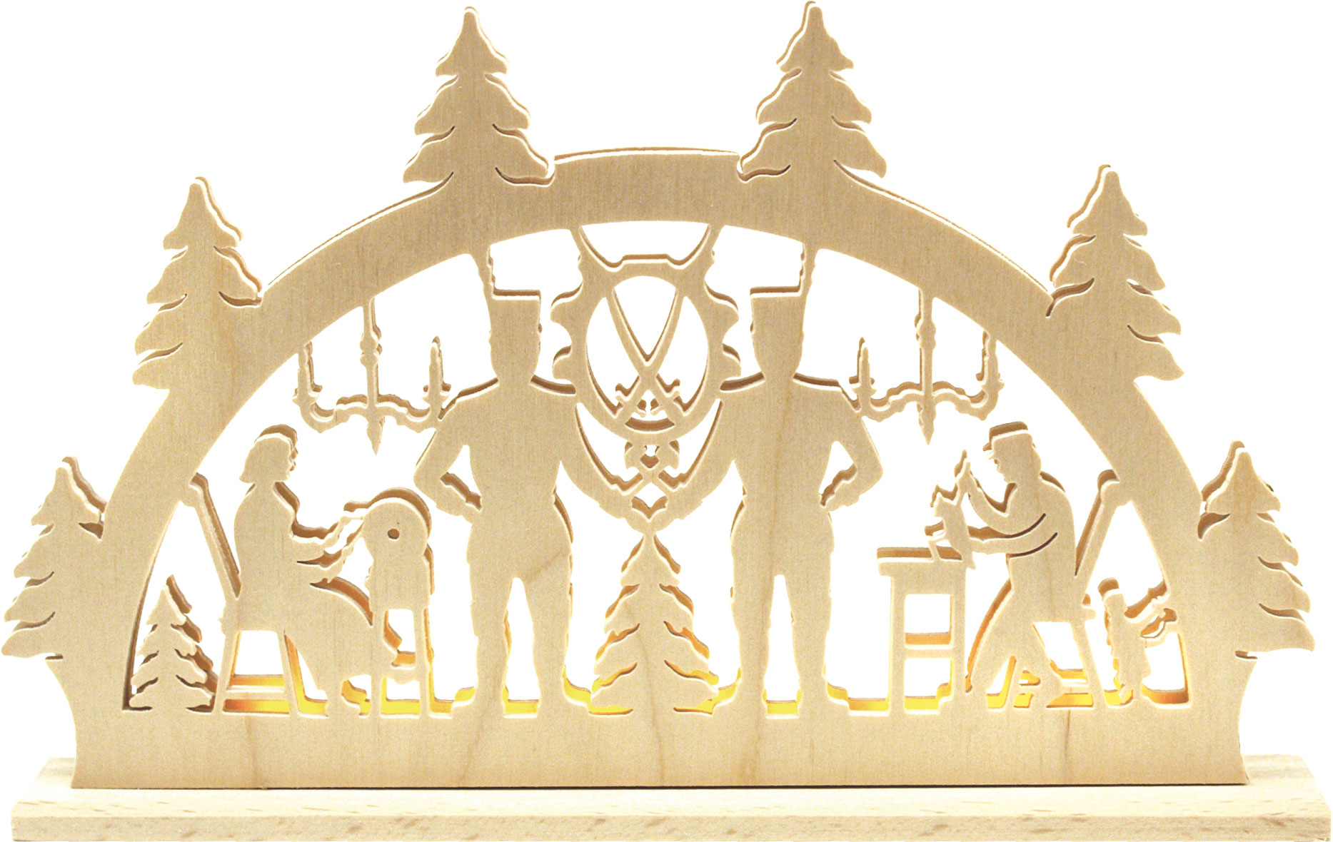 LED candle arch for crafting Miner