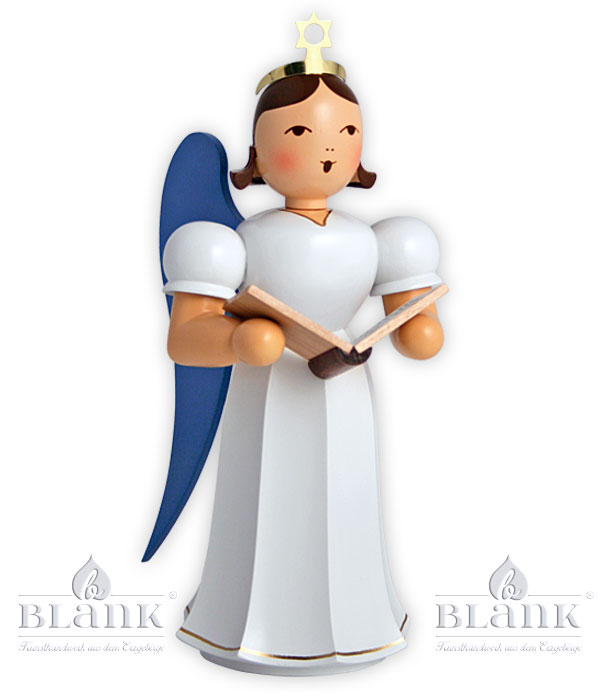 Engel langrock farbig Sänger 20 cm