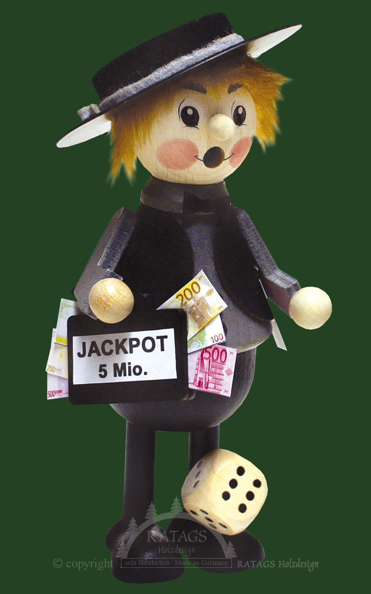 lustiger Geselle, Jackpotknacker lustiger Geselle, Jackpotknacker