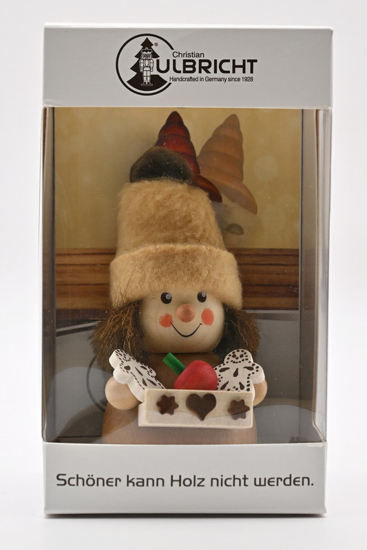 WM ジンジャーブレッド売り子 ナチュラル H 8.5 cm