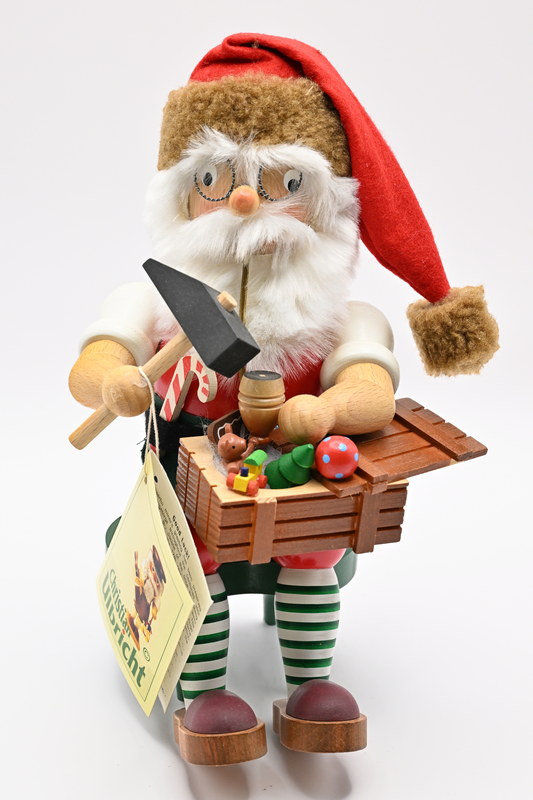 Räuchermann, Weihnachtsmann, sitzend H 22 cm