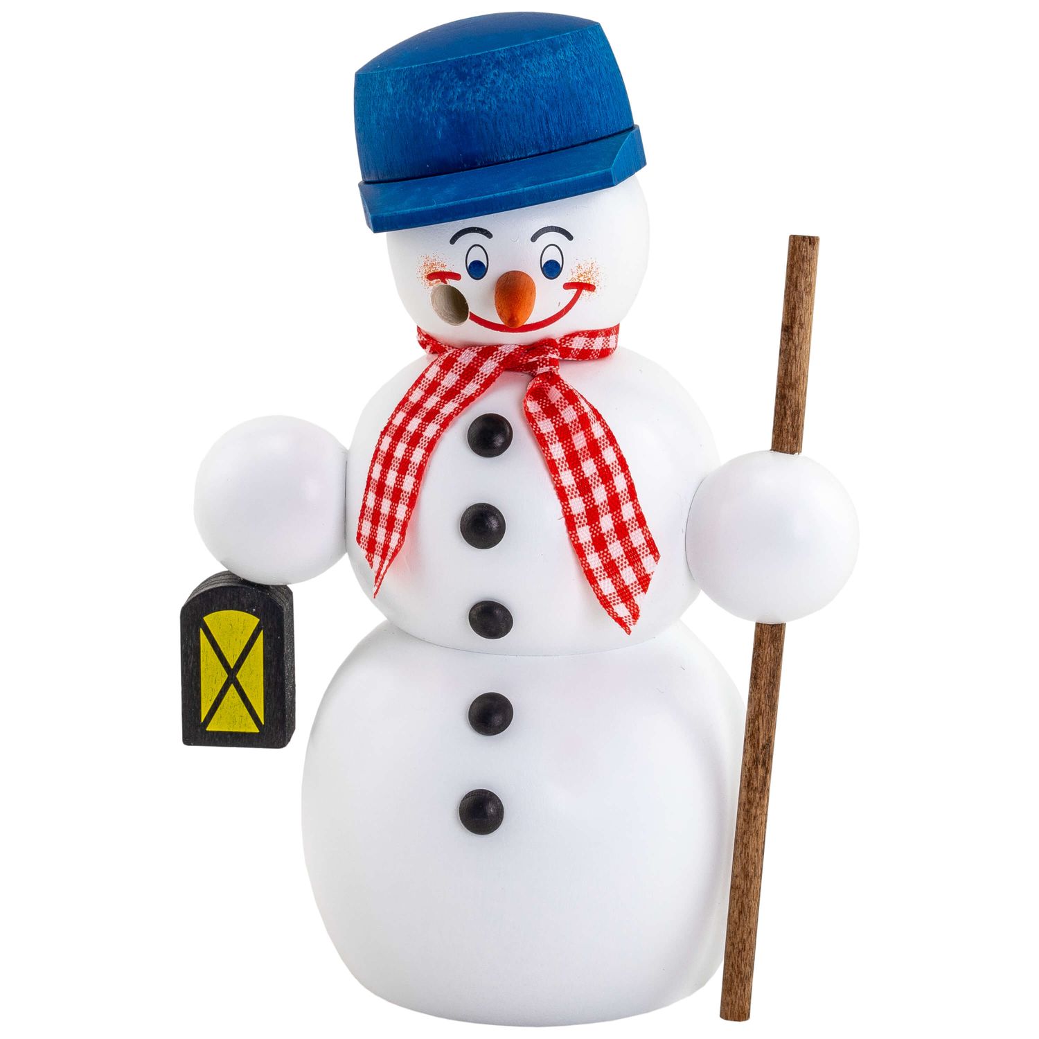 RM Schneemann mit Wanderer