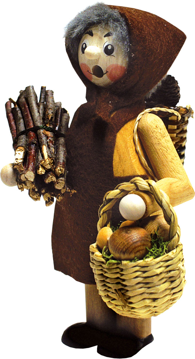 Naturpaffer, glazed forest woman