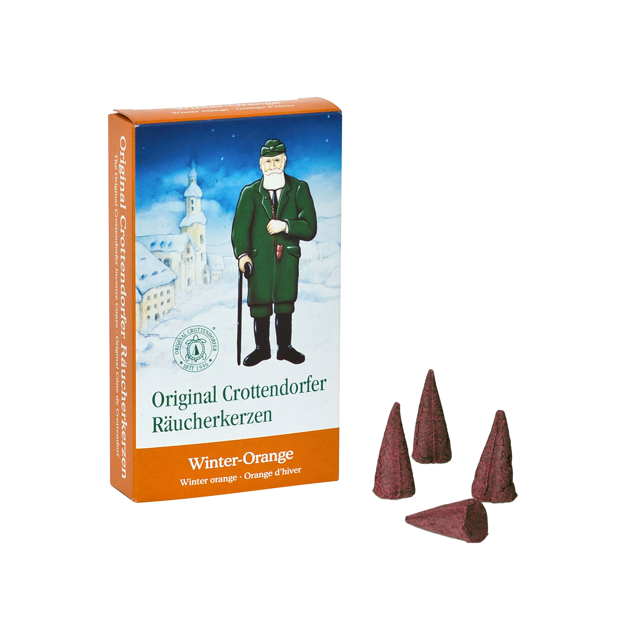 Incense candles Winter orange Christmas scents