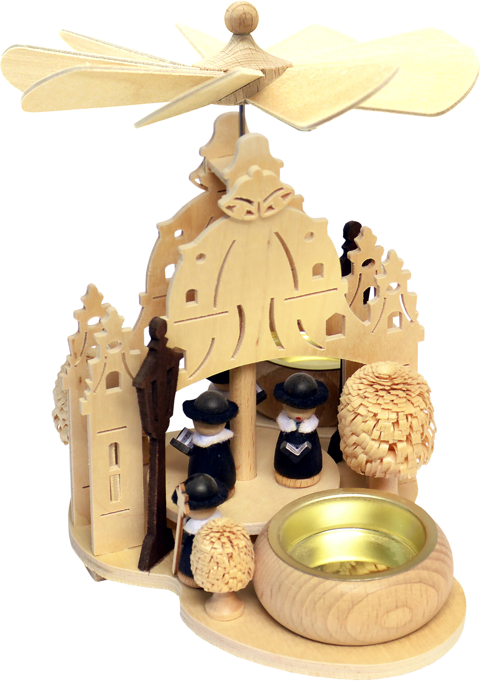 Minipyramide, Frauenkirche Dresden, Kurrendefiguren