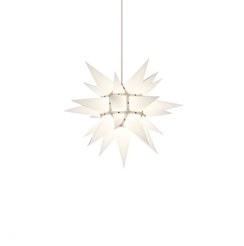 Herrnhut star i4, white paper, 40 cm