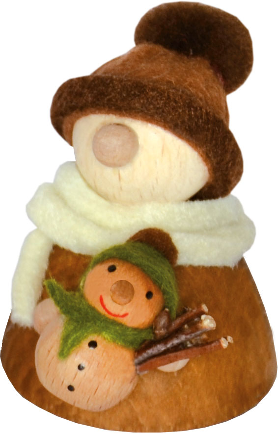 Molli brown/white with snowman brown/green