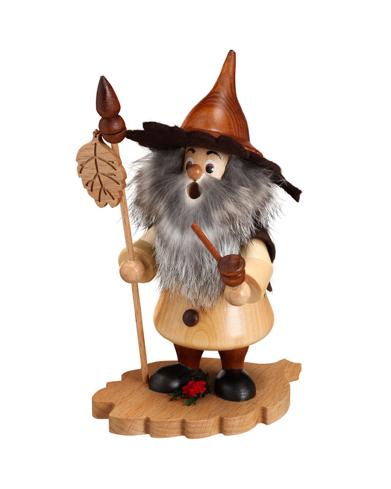 Leaf gnome on alder leaf