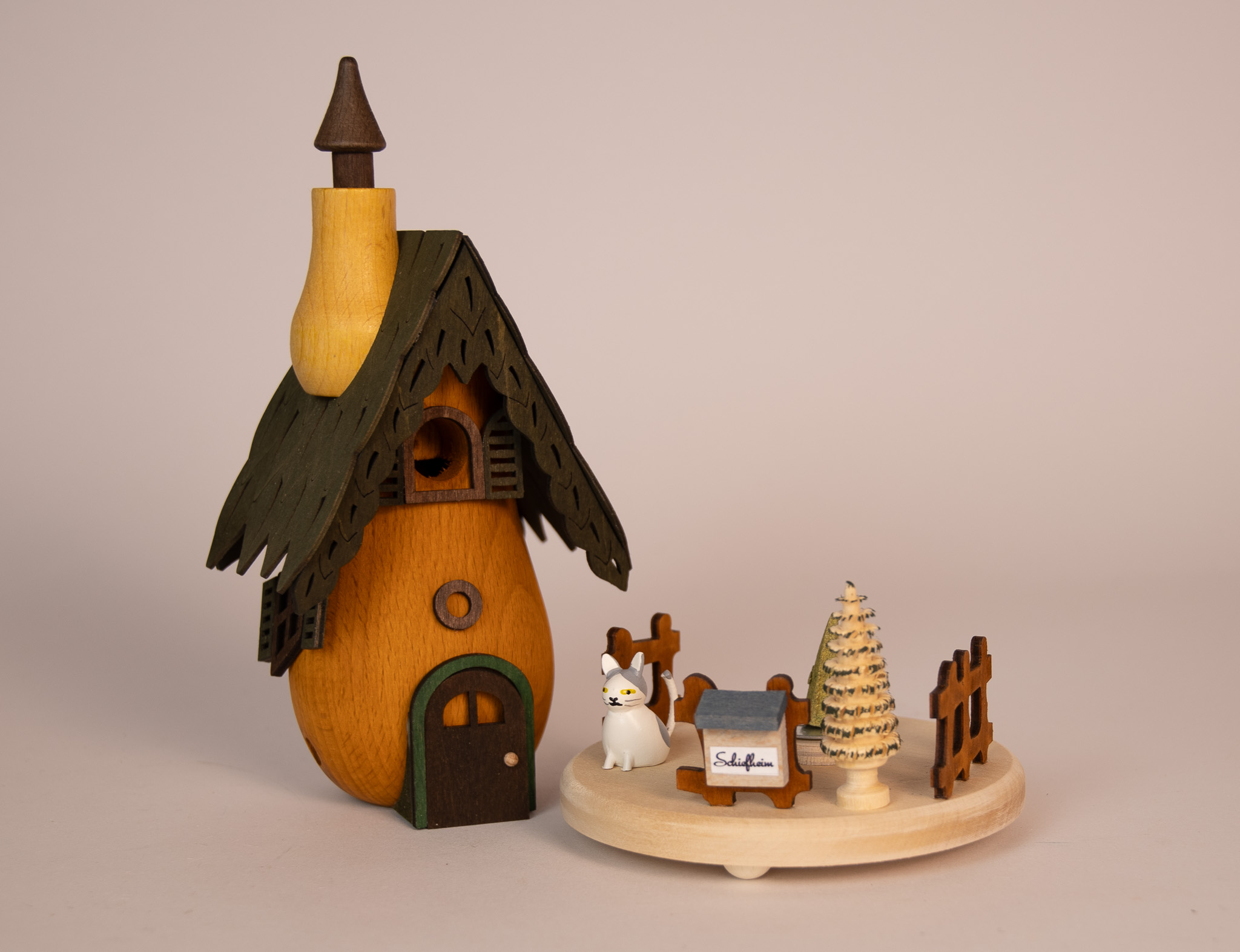 Incense house, leaning house