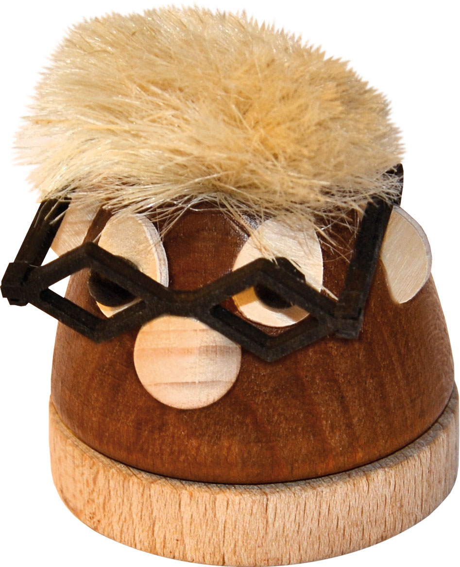 Roochgobb, Mann mit Brille