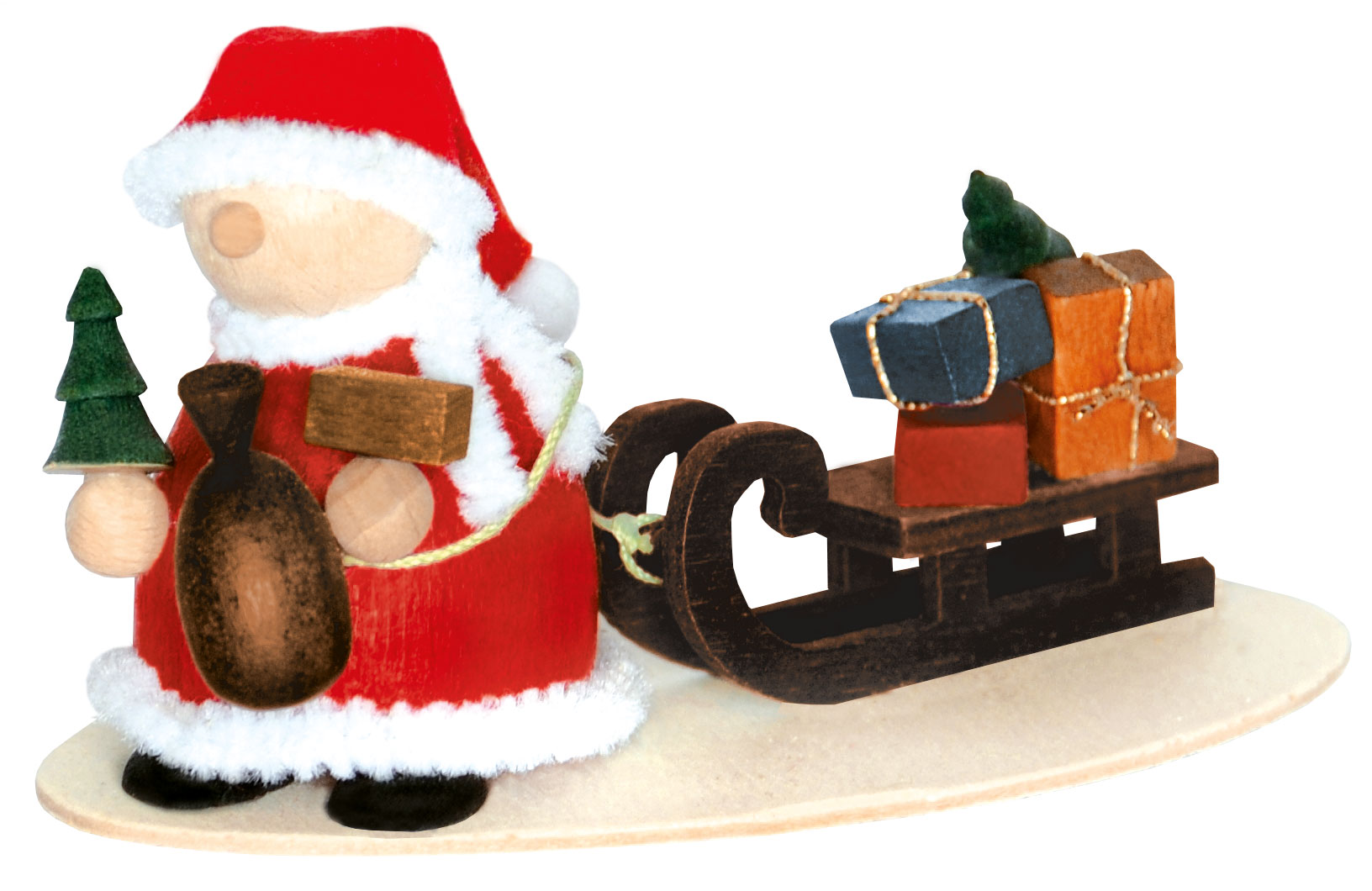 Molli, Junge Linie - Weihnachtmann rot,