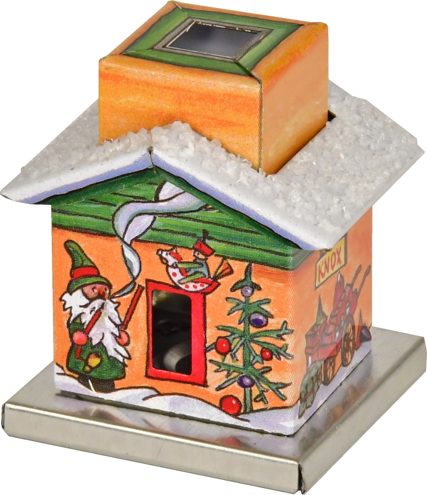 KNOX metal incense house, The Little One, Zwetz pharmacy