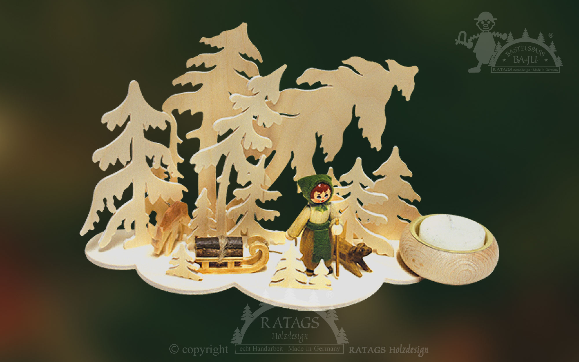 Table decorations for crafting, windbreaks,