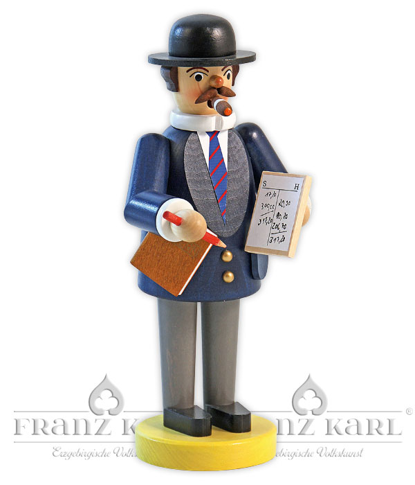 Contabilista Pequeno fumador de cachimbo