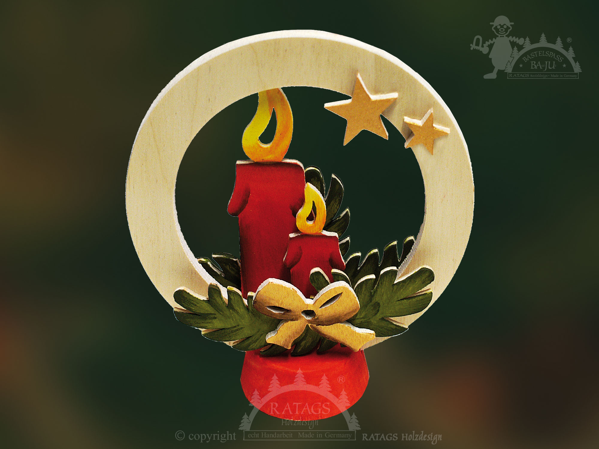 Base ring for crafting, candle