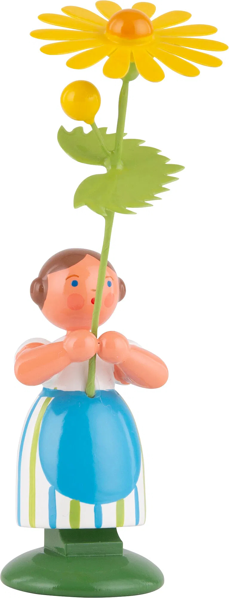 Girl with daisy
