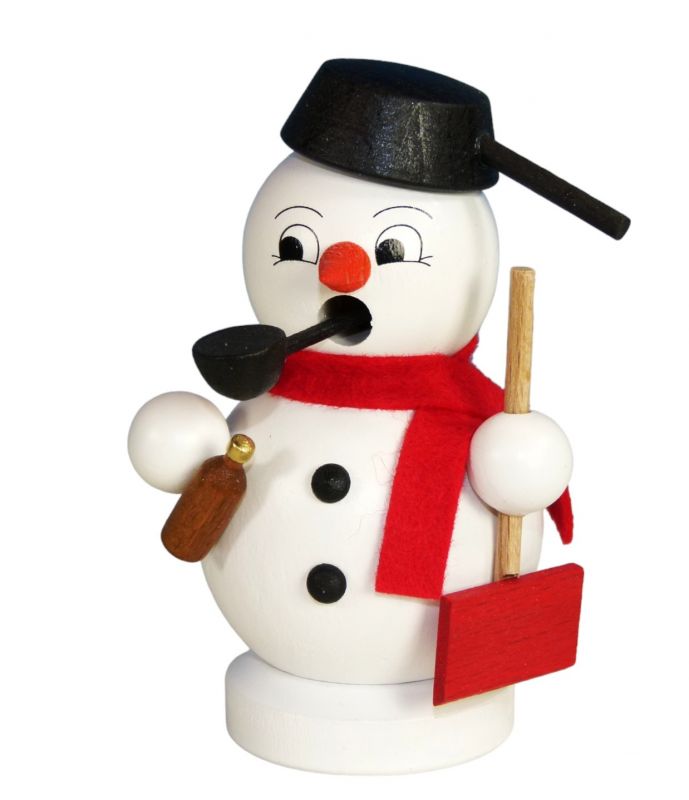 Räuchermann, Schneemann, Flasche & Schau