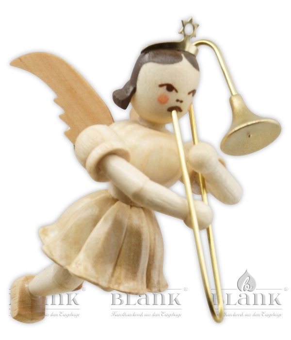 Floating angel train trombone, natural