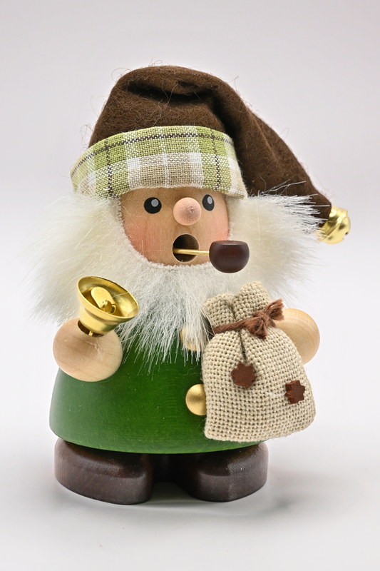 RM Santa Claus green H 10.5 cm