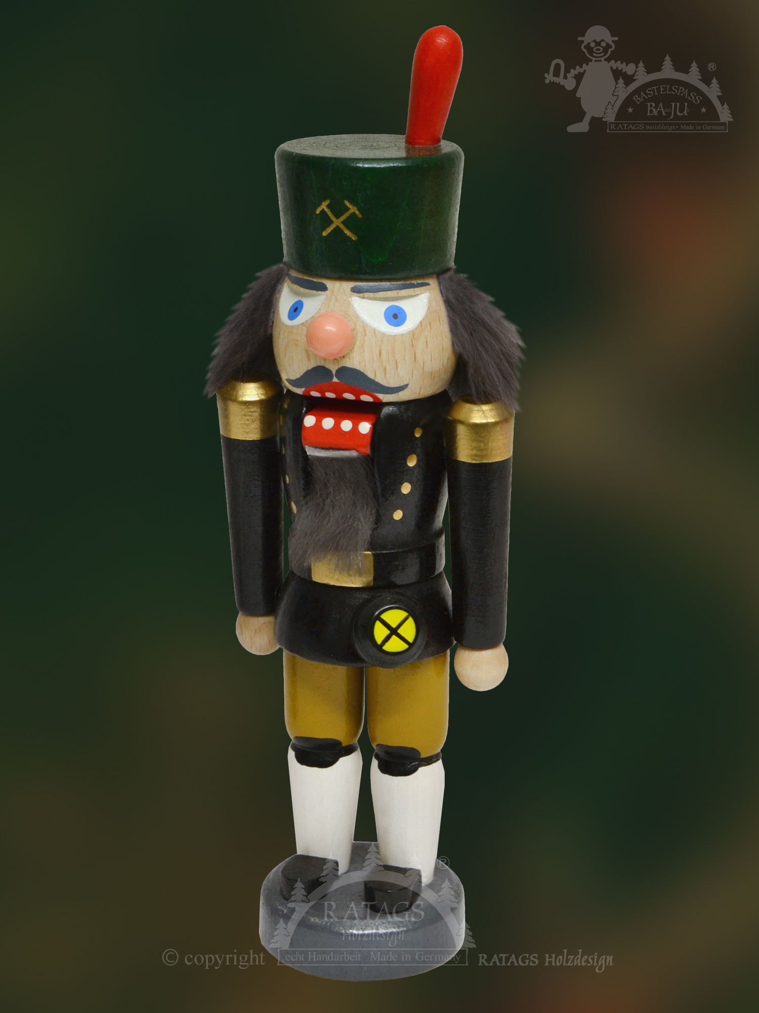 Nutcracker for crafting, miner motif