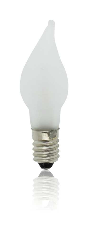 Flammkerze 34V 3W E10 matt