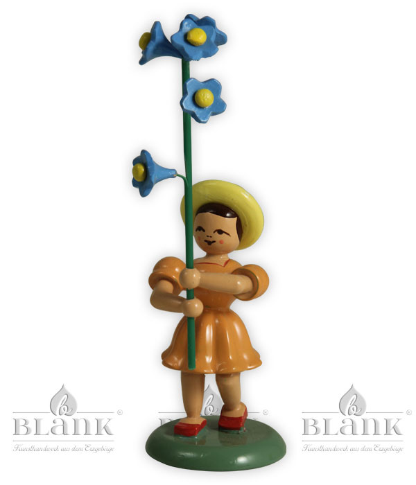 Blumenkind Vergissmeinicht, farbig