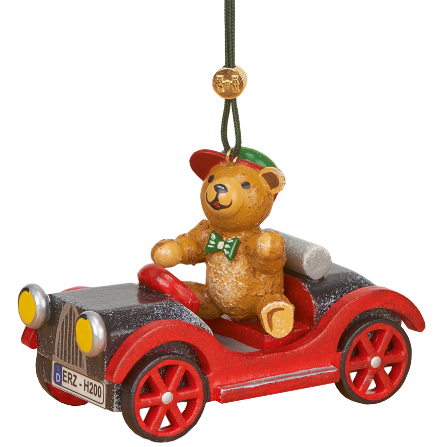 BBH car with teddy bear