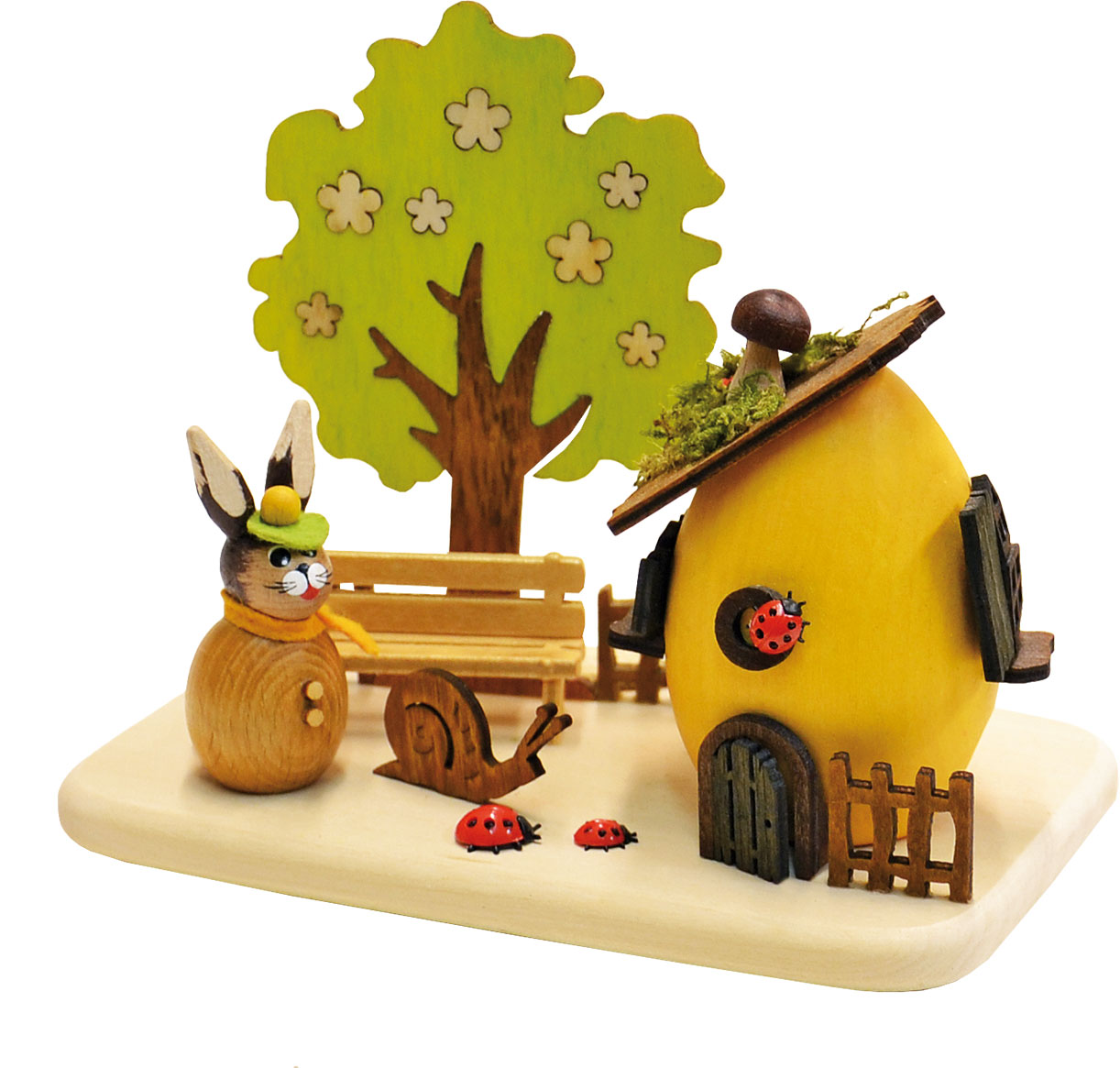 Bunnies at the Glückskäfertreff, incense house