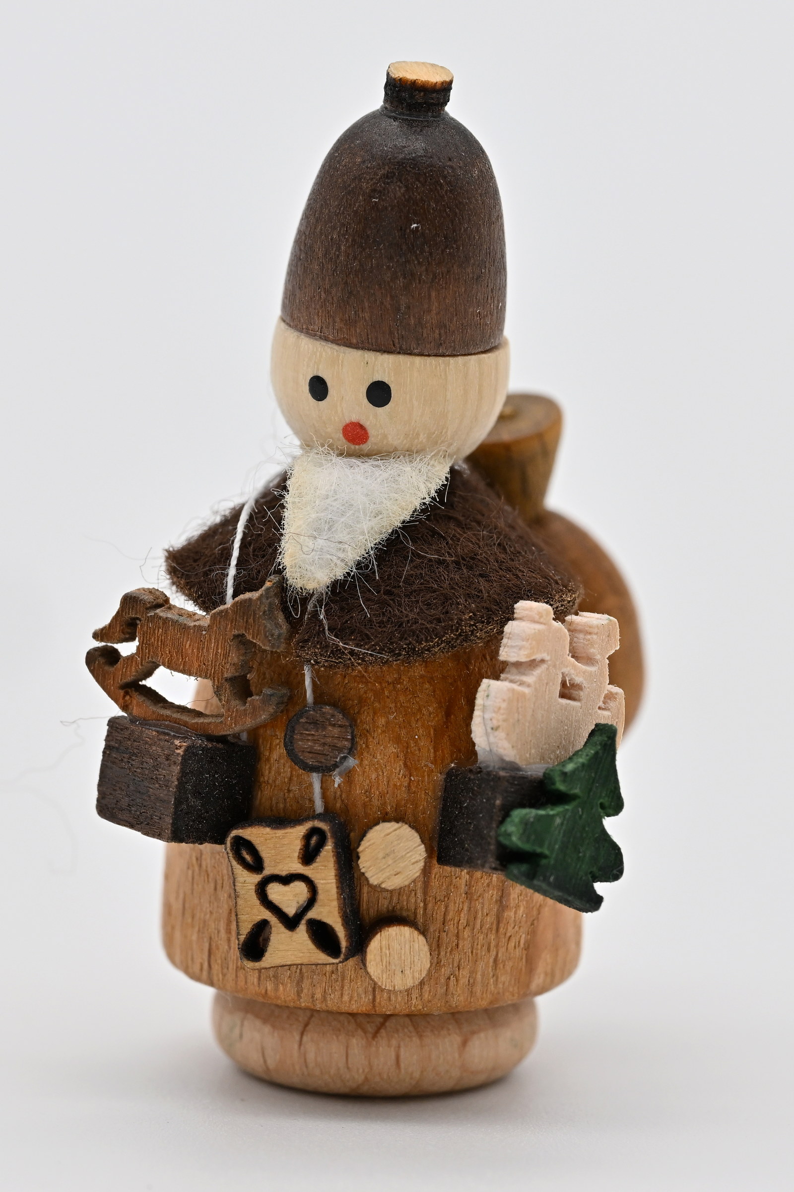 Miniaturfigur Weihnachtsmann, natur Miniaturfigur Weihnachtsmann, natur