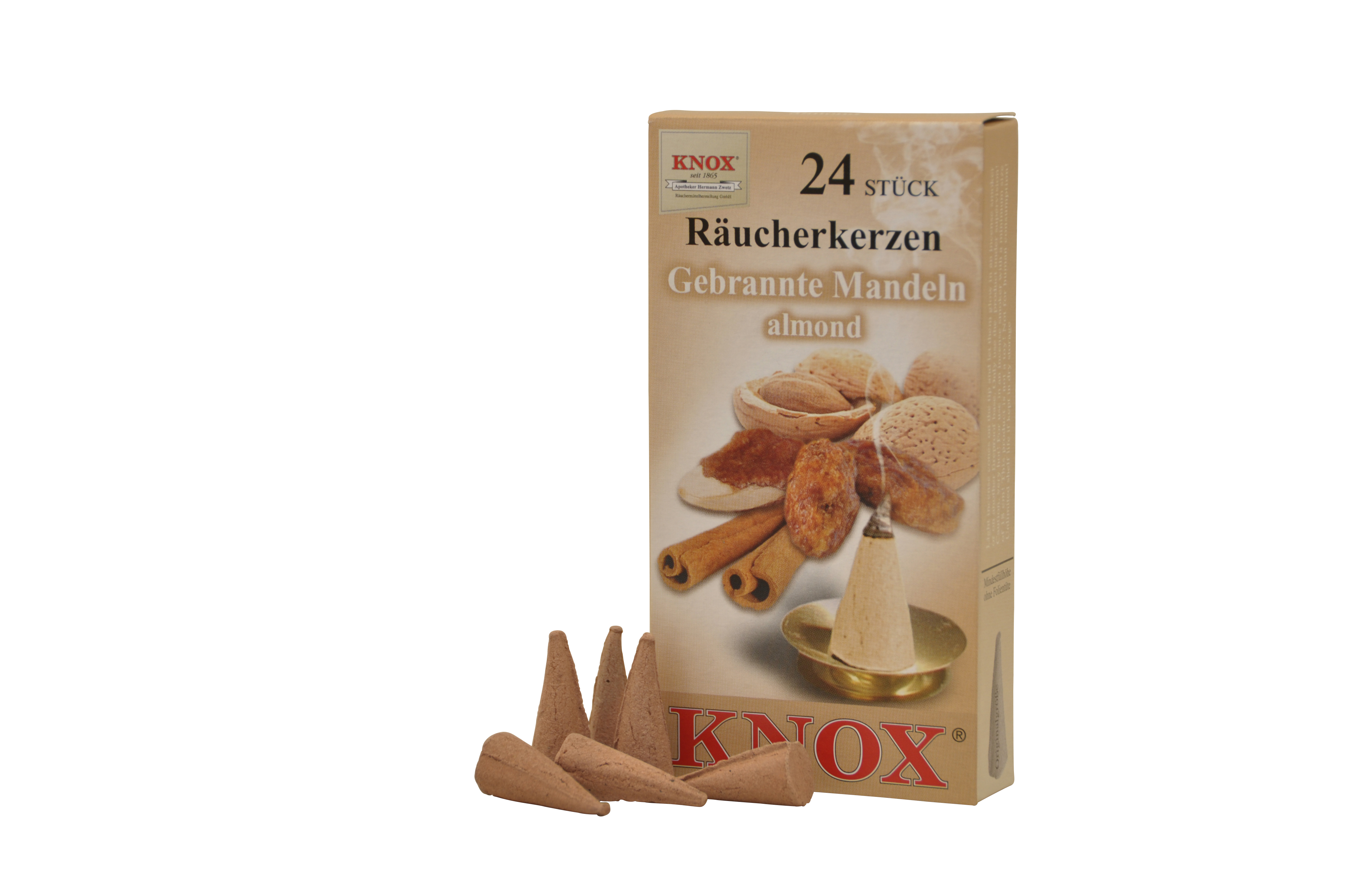 KNOX-Räucherkerzen - Gebrannte Mandeln